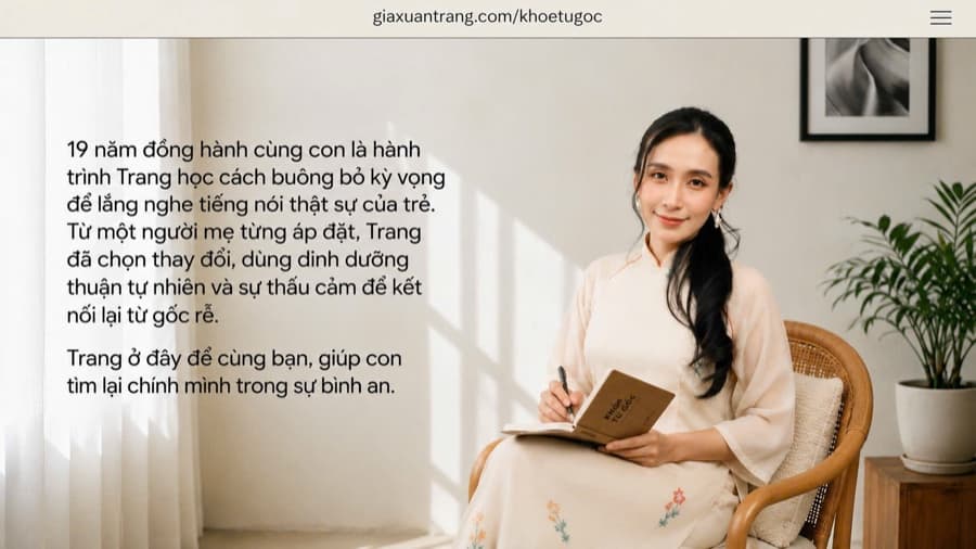 Về Giả Xuân Trang — 19 năm đồng hành cùng con